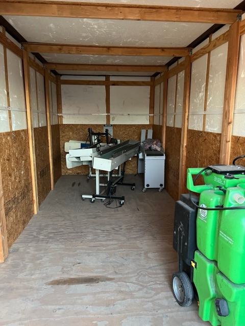 8x20 insulated "Cool Box" storage containers on roll-off wheels (6 available) photo 6