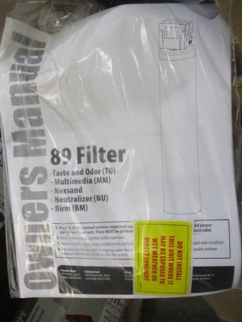 Novo 489 Catalytic Carbon Whole House Filtration