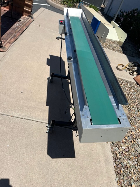 Powered Belt Conveyors from Print Shop - KBS-6, Vacuum Belt, Baldor DC ( each)