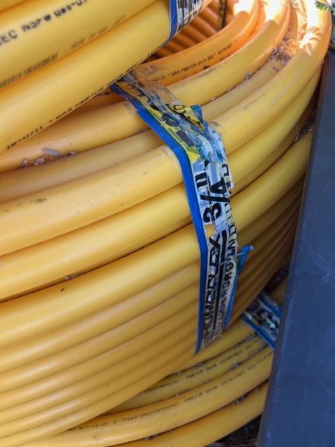 HOME-FLEX 3/4 in. IPS x 500 ft DR11 Underground Yellow Poly Gas Pipe (PE2708) - full coil photo 3