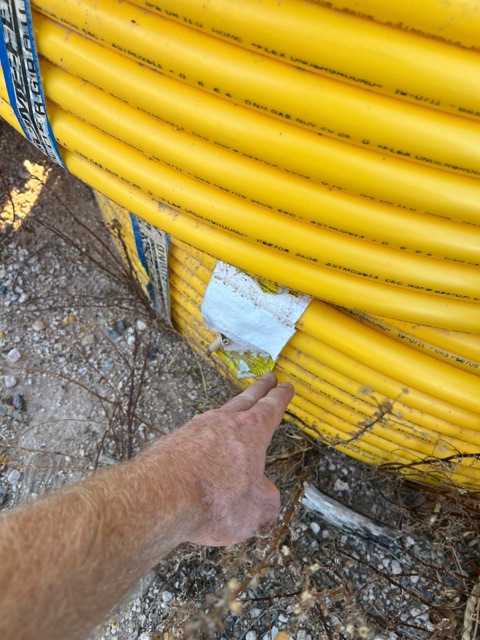 HOME-FLEX 3/4 in. IPS x 500 ft DR11 Underground Yellow Poly Gas Pipe (PE2708) - full coil photo 4